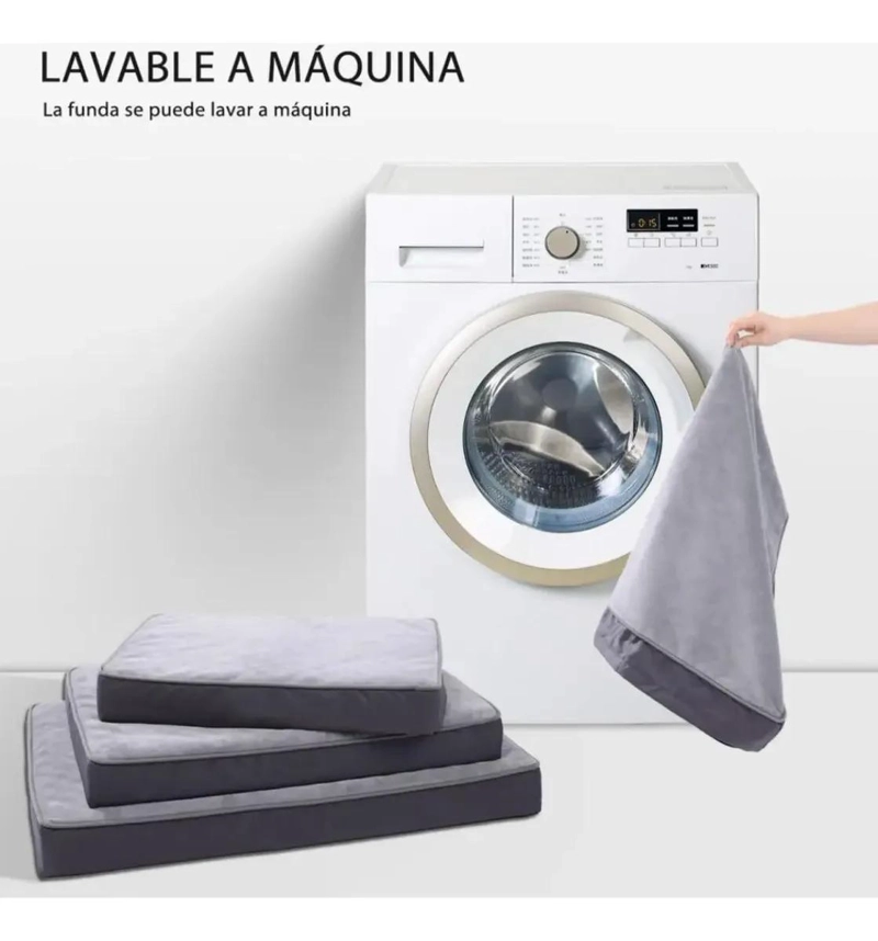 CAMA SOFA GIGANTE IMPERMEABLE PARA PERROS GRANDES XXL CON DISEÑO COMODO - 4