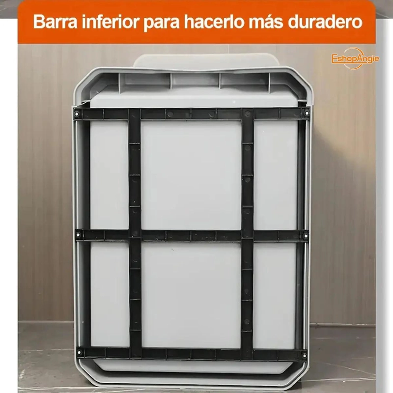 ARENERO CERRADO PARA GATO CON TAPA Y PALA COLOR GRIS - 3