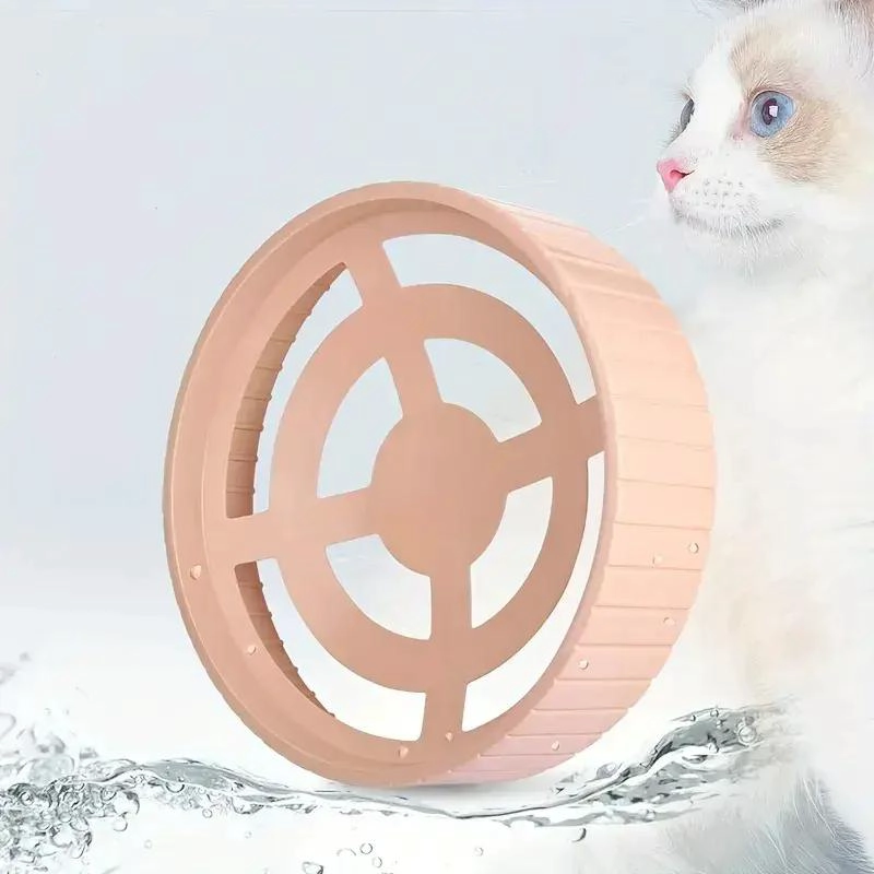 RASCADOR REDONDO PARA GATOS CON BASE PLASTICA Y CARTON RESISTENTE - 4