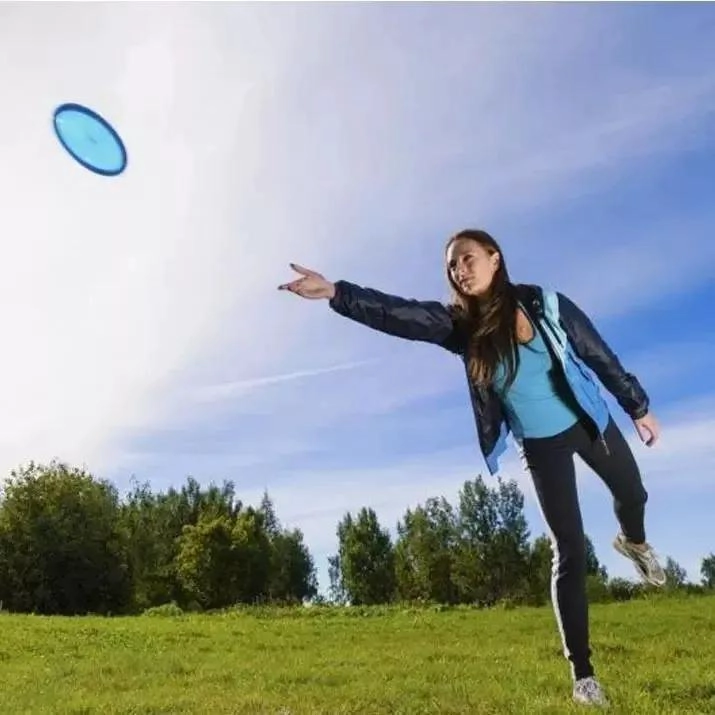 DISCO VOLADOR PROFESIONAL PARA ULTIMATE FRISBEE COLOR AZUL - 2