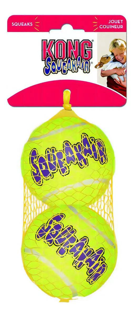 PELOTA PARA PERRO TAMAÑO GRANDE CON SONIDO Y AIRE COMPRIMIDO - 3