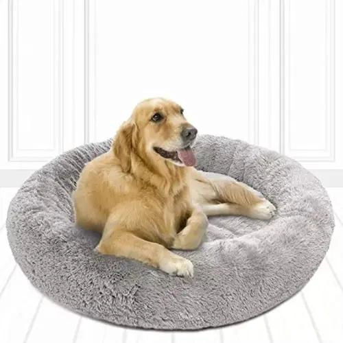 CAMA PARA PERROS GRANDES ANTIESTRE S DE 80 CM TALLA XL - 2