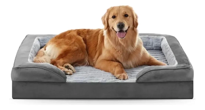 COLCHONETA ORTOPE DICA IMPERMEABLE PARA PERRO GRANDE XXL CON SOPORTE - 1