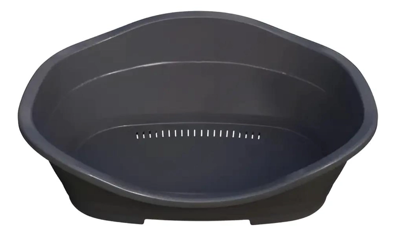 CAMA MEDIANA PARA MASCOTA DE PLASTICO LAVABLE PARA PERROS Y GATOS - 1