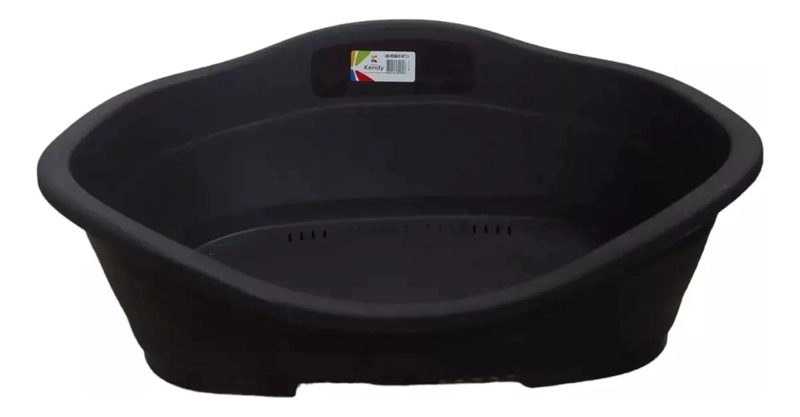 CAMA MEDIANA PARA MASCOTA DE PLASTICO LAVABLE PARA PERROS Y GATOS - 4