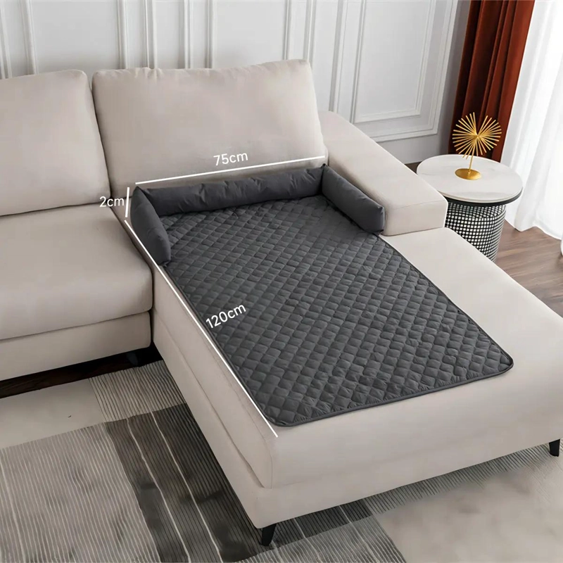 CAMA PARA PERRO TAMAÑO EXTRA GRANDE CON BASE ANTIDESLIZANTE Y FUNDA LAVABLE - 5