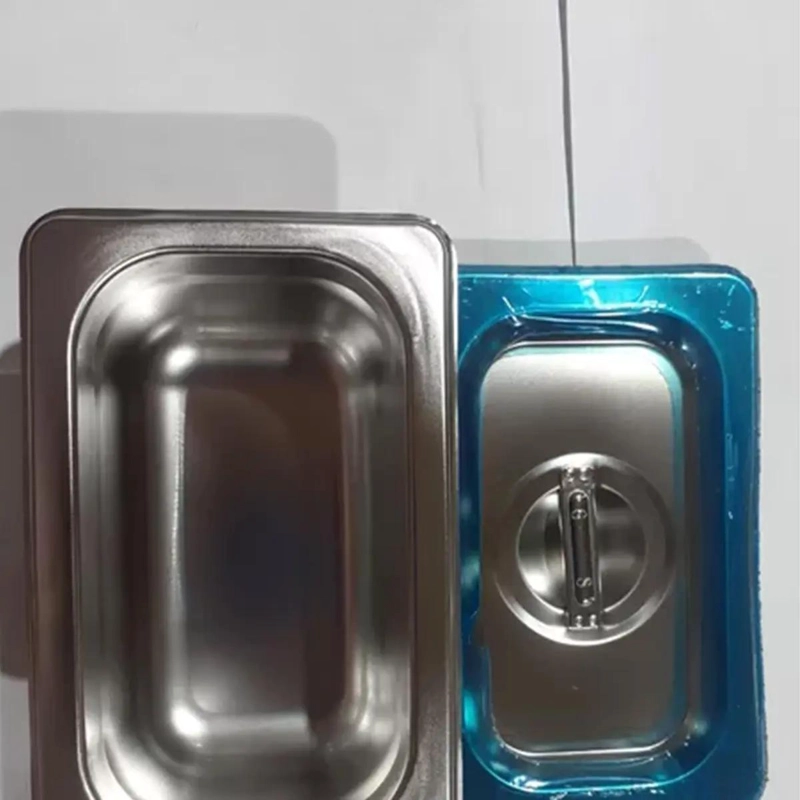 SET DE 6 RECIPIENTES GASTRONOMICOS CON TAPA 176X108X65 MM - 5
