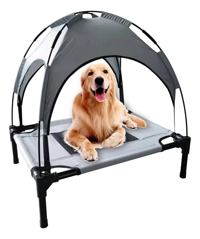 CAMA ELEVADA PORTATIL PARA PERRO PEQUEÑA Y COMODA - 1