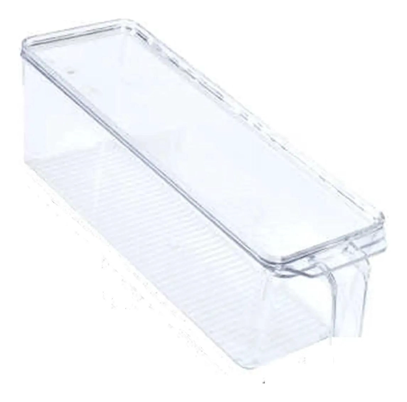 SET DE 6 CONTENEDORES ORGANIZADORES PARA REFRIGERADOR CON TAPA - 2