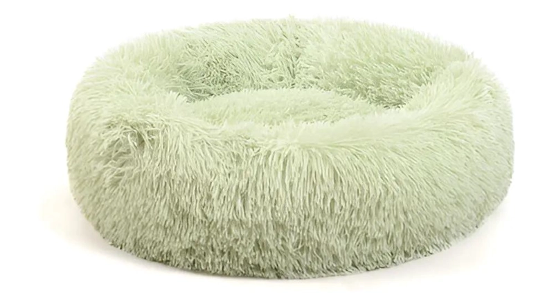 CAMA DONUT ANTIESTRE S PARA MASCOTAS MEDIANA 50 CM COLOR PISTACHO - 2