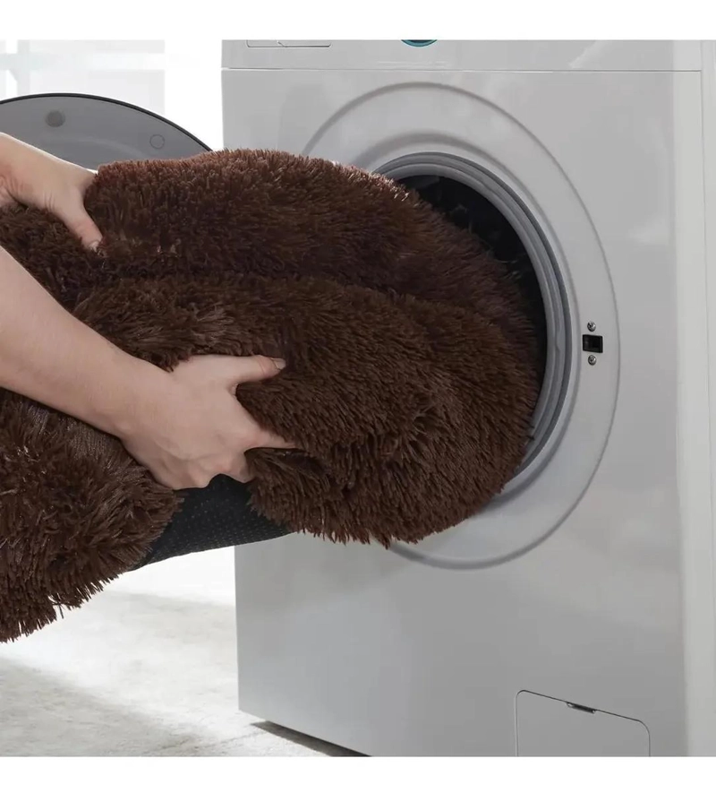 CAMA GRANDE DE FELPA ANTIESTRE S PARA PERROS Y GATOS 100 CM XXL - 4