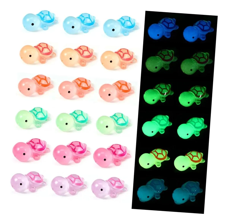 PACK DE 50 MINI ADORNOS TORTUGA LUMINOSA PARA DECORACION - 5