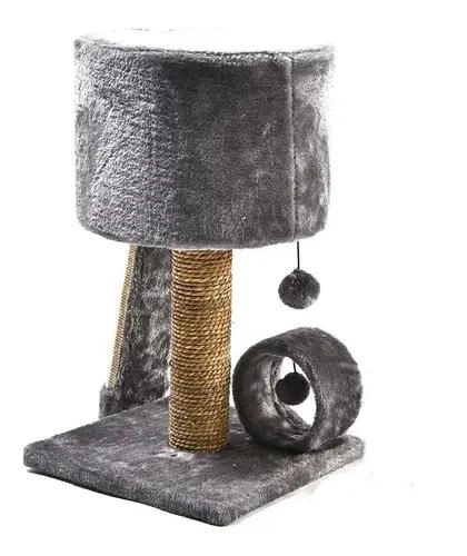 TORRE RASCADOR PARA GATOS CON PIEL DE POLIE STER DE 51 CM - 2