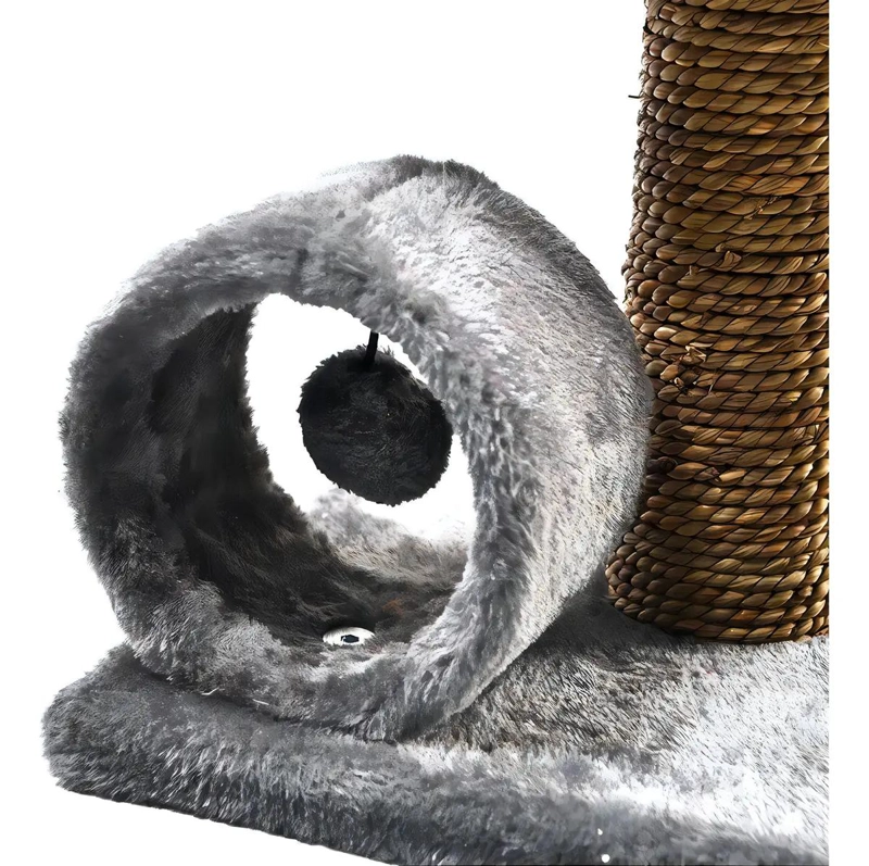 TORRE RASCADOR PARA GATOS CON PIEL DE POLIE STER DE 51 CM - 3