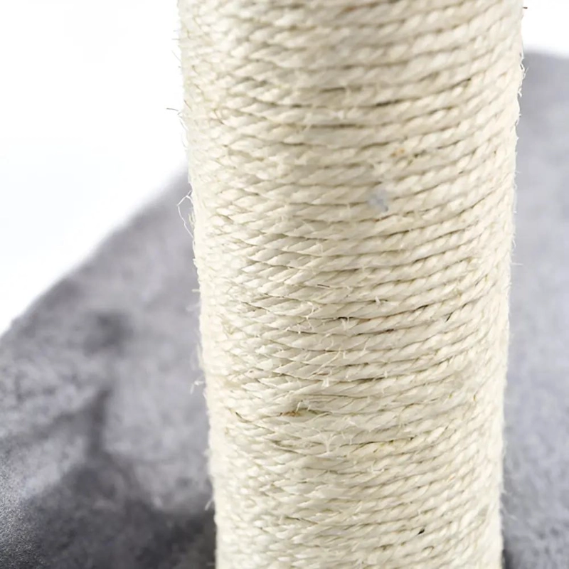 ARBOL RASCADOR GRANDE PARA GATOS CON CUCHA Y SISAL DE 1.33 METROS - 2