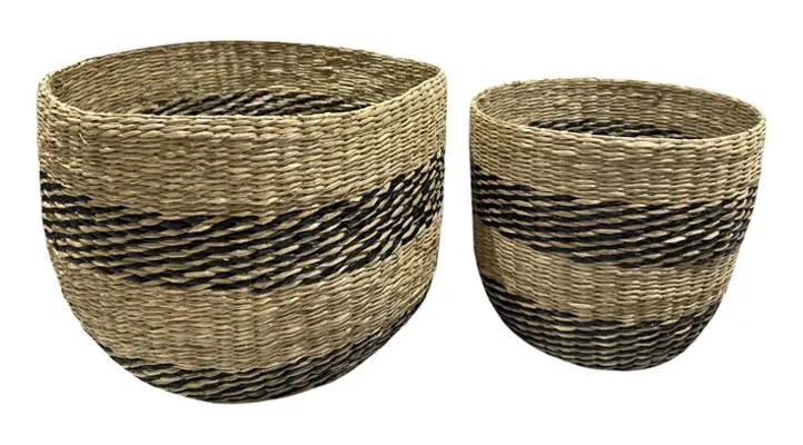 CANASTOS DECORATIVOS PARA ALMACENAMIENTO EN EL HOGAR CON DISEÑO FUNCIONAL - 1
