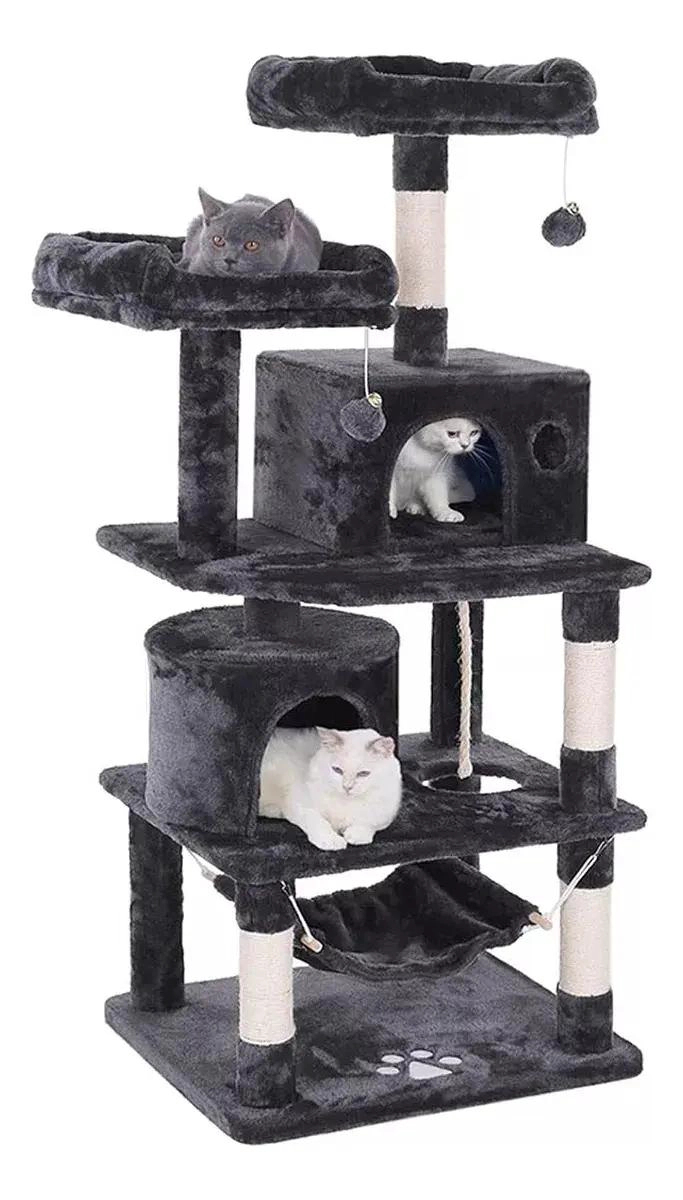RASCADOR PARA GATO EN FORMA DE ARBOL CON DISEÑO ACOGEDOR Y DIVERTIDO - 1