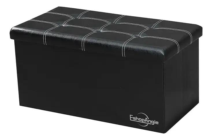 BANQUETA BAUL ORGANIZADOR CON PUFF Y SILLON 76X38 CM - 4