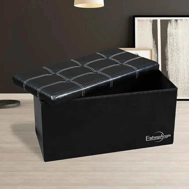 BANQUETA BAUL ORGANIZADOR CON PUFF Y SILLON 76X38 CM - 5
