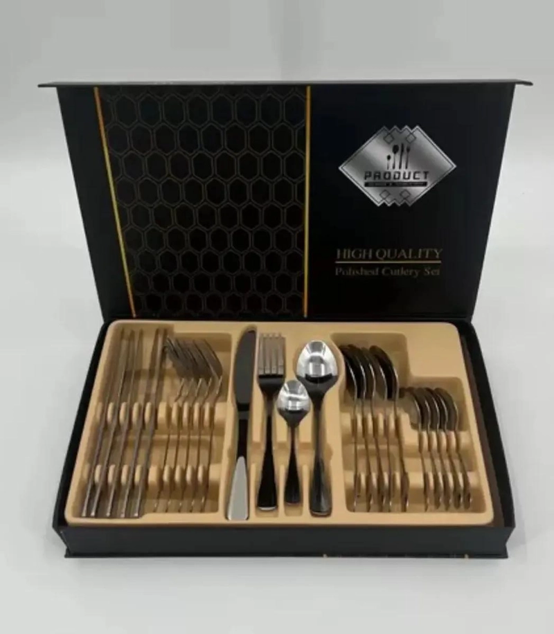 SET DE UTENSILIOS DE COCINA EN ACERO INOXIDABLE RESISTENTE Y DURADERO - 3