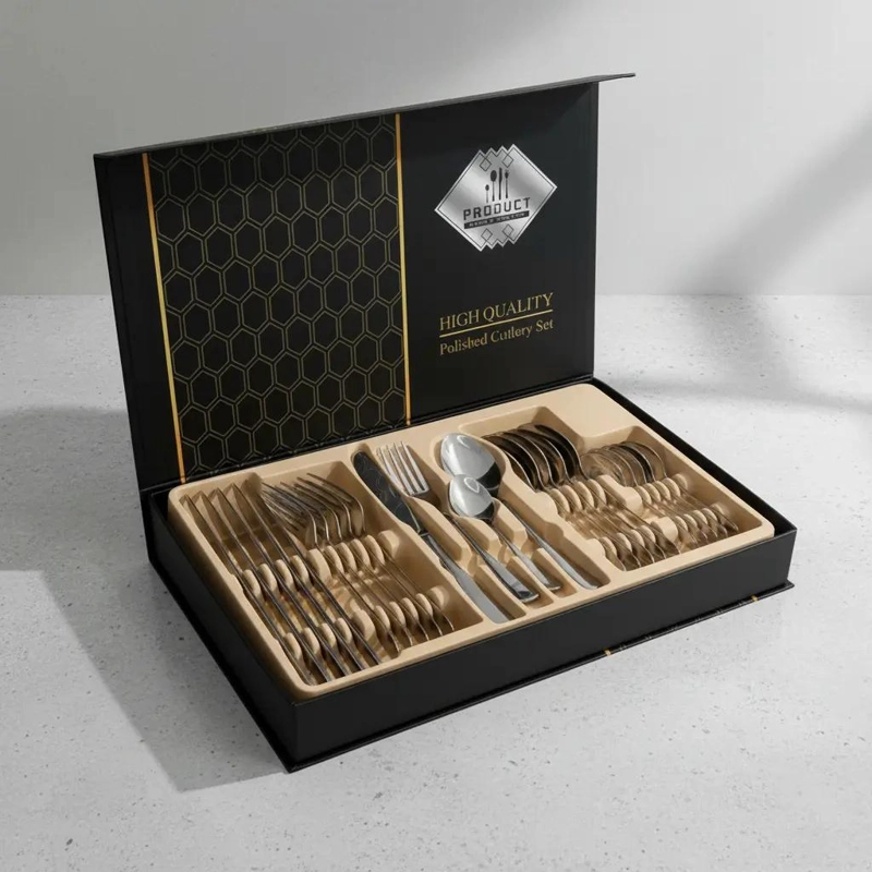 SET DE UTENSILIOS DE COCINA EN ACERO INOXIDABLE RESISTENTE Y DURADERO - 4