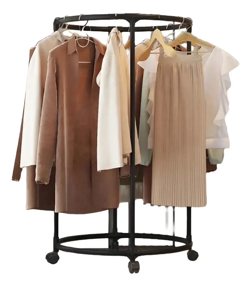 PERCHERO CIRCULAR PARA ORGANIZAR ROPA Y ACCESORIOS EN ESPACIOS PEQUEÑOS - 1
