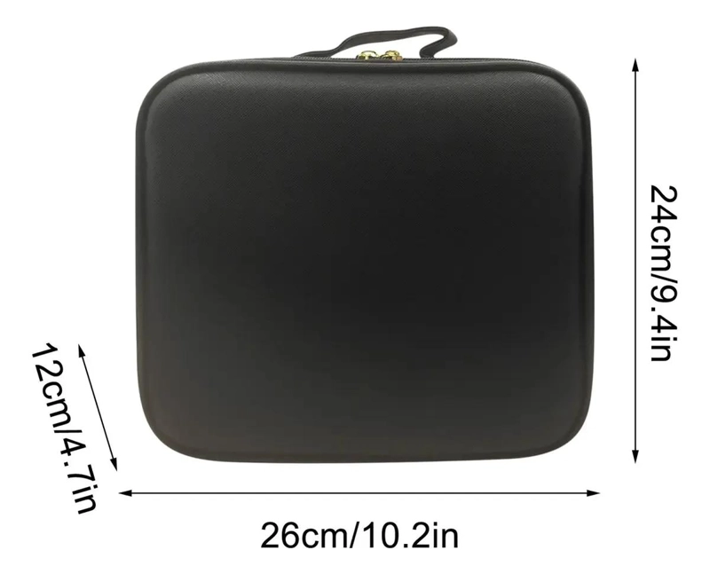 ESPEJO ORGANIZADOR PORTATIL PARA MAQUILLAJE CON BOLSA DE ALMACENAMIENTO - 3