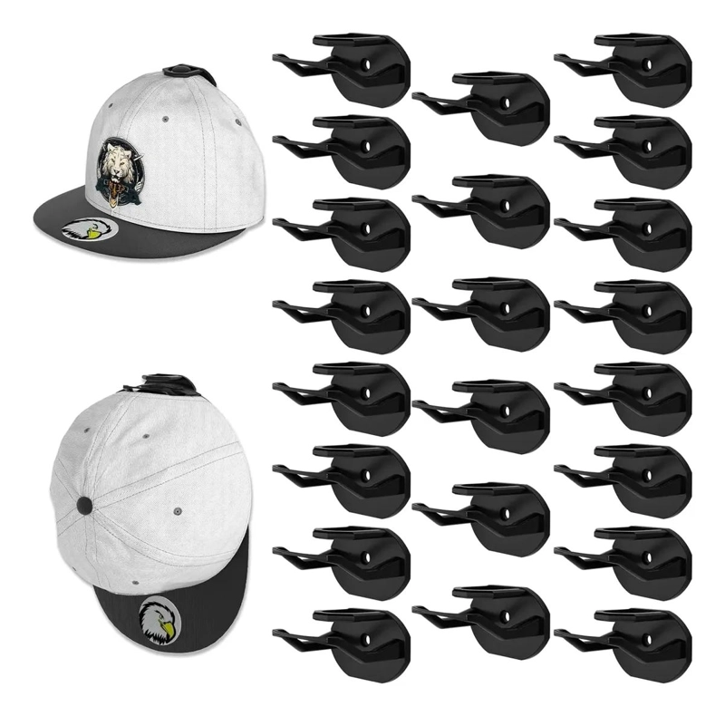 GANCHOS ADHESIVOS PARA COLGAR Y ORGANIZAR GORRAS Y JOCKEYS - 1