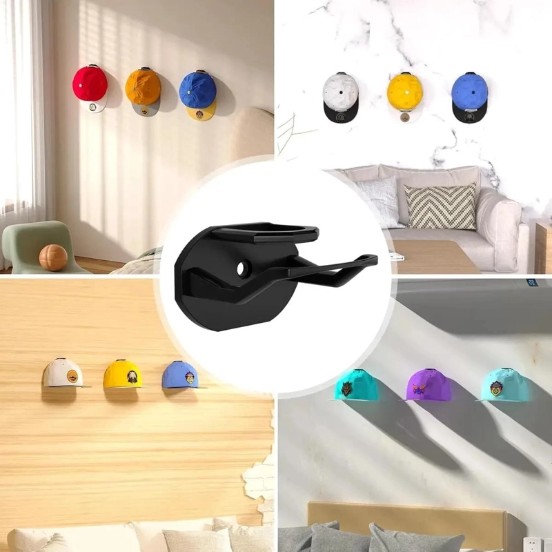 GANCHOS ADHESIVOS PARA COLGAR Y ORGANIZAR GORRAS Y JOCKEYS - 2