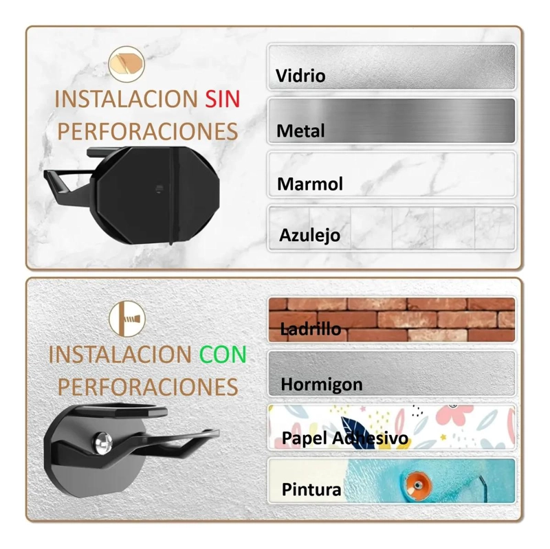 GANCHOS ADHESIVOS PARA COLGAR Y ORGANIZAR GORRAS Y JOCKEYS - 4