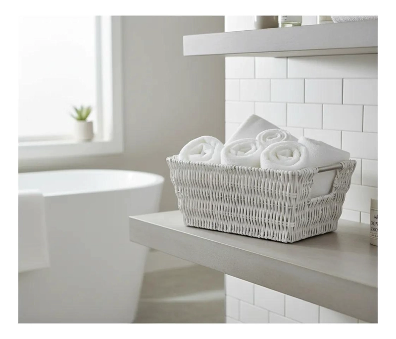 CANASTO ORGANIZADOR MULTIUSOS PARA BAÑO, CLOSET Y COCINA - 2
