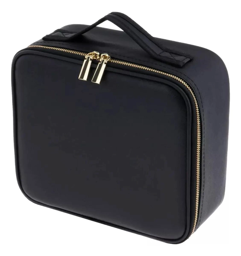 ESTUCHE ORGANIZADOR DE MAQUILLAJE CON ESPEJO LED PARA VIAJE - 4