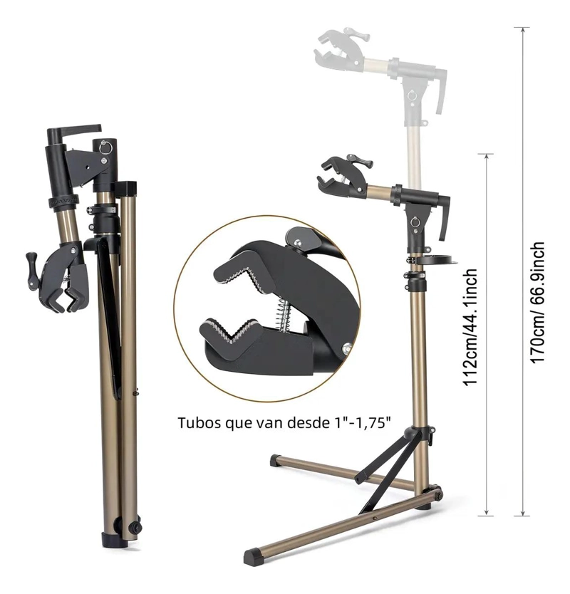 ATRIL SOPORTE PARA BICICLETA CON ROTACION DE 360 GRADOS PARA MANTENIMIENTO - 4