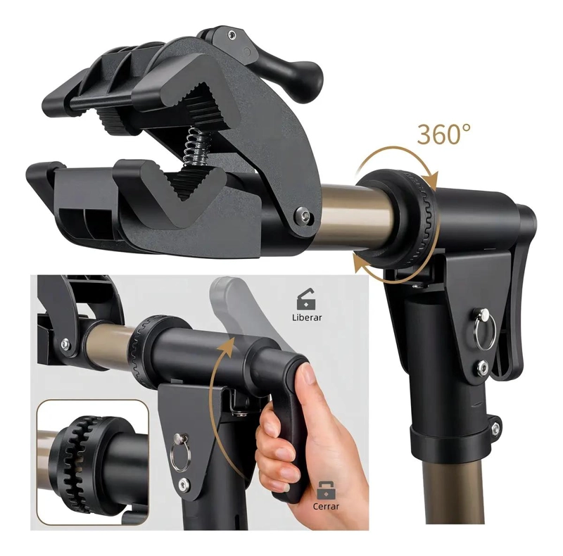 ATRIL SOPORTE PARA BICICLETA CON ROTACION DE 360 GRADOS PARA MANTENIMIENTO - 5