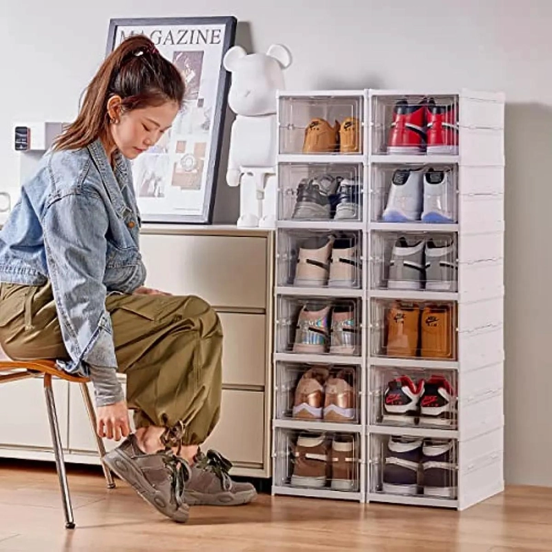 CAJAS PLEGABLES PARA ZAPATOS SIN NECESIDAD DE INSTALACION - 5