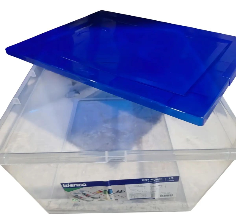 CAJA ORGANIZADORA APILABLE MULTIUSO CON CAPACIDAD DE 15 LITROS - 3