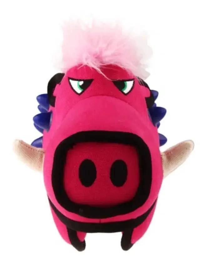 PELUCHE PARA PERRO CON TEXTURA DURADERA EN FORMA DE JABALI ROSADO - 3