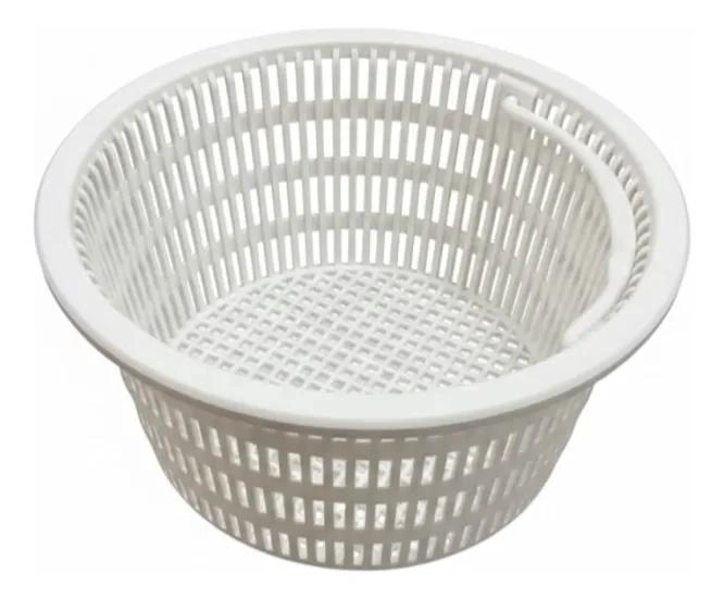 CANASTO PARA PISCINA CON ASA ESTANDAR DISEÑO VULCANO RESISTENTE - 1