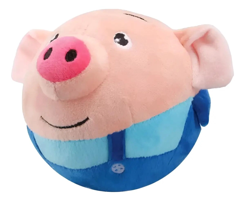 PELOTA INTERACTIVA PARA MASCOTAS CON SONIDO Y CARGA USB - 1