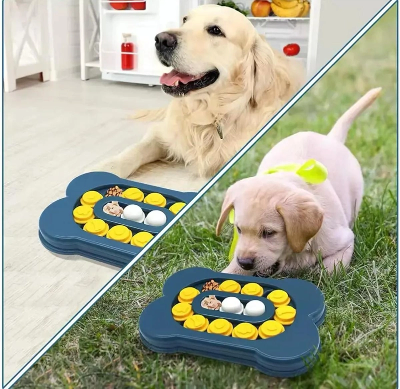 ROMPECABEZAS INTERACTIVO PARA MASCOTAS EN FORMA DE HUESO - 5