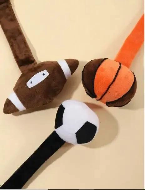 PACK DE 2 JUGUETES DEPORTIVOS PARA PERROS CON CUERDA RESISTENTE Y DISEÑO VARIADO - 2
