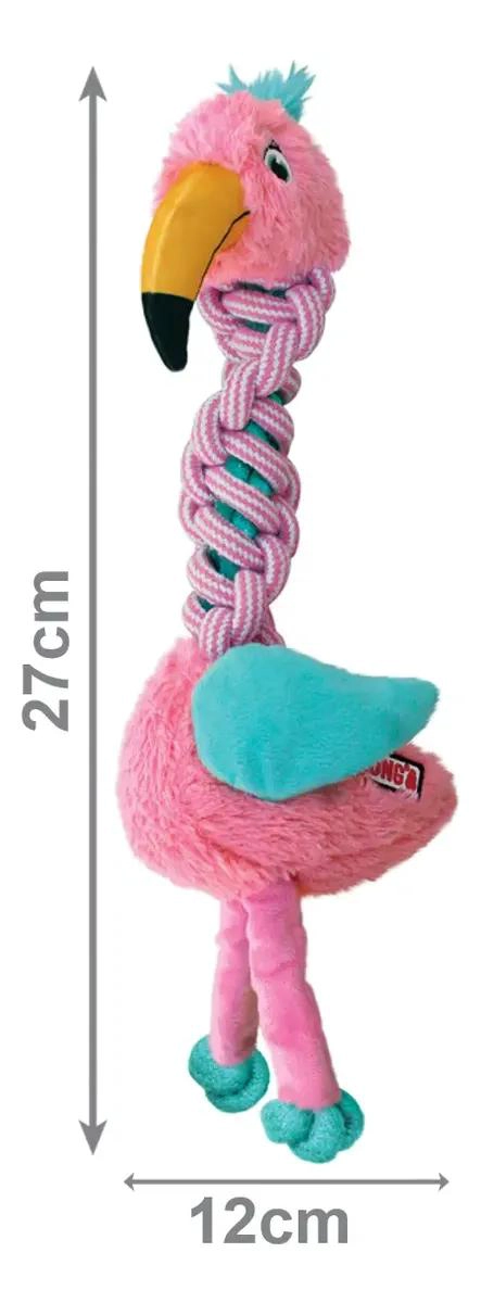 JUGUETE PARA PERRO PELUCHE CON NUDOS Y SONIDO TAMAÑO PEQUEÑO - 2