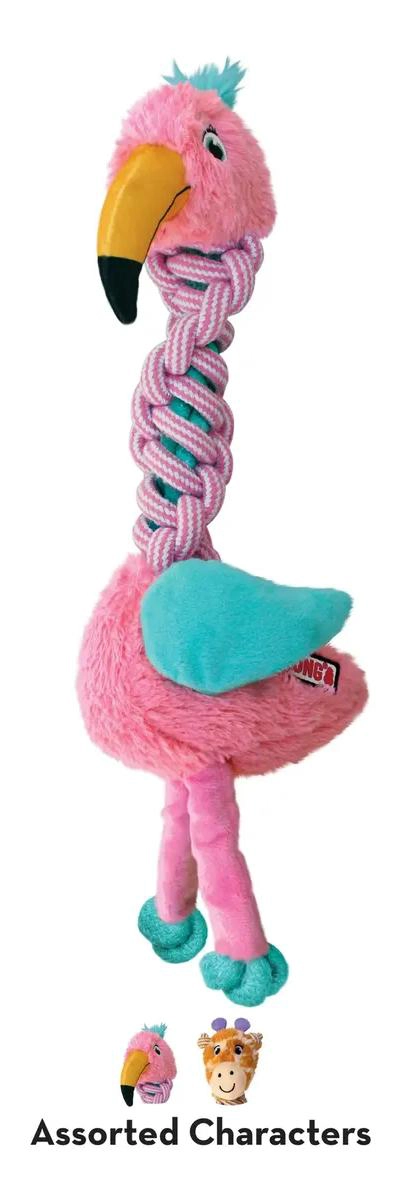 JUGUETE PARA PERRO PELUCHE CON NUDOS Y SONIDO TAMAÑO PEQUEÑO - 4