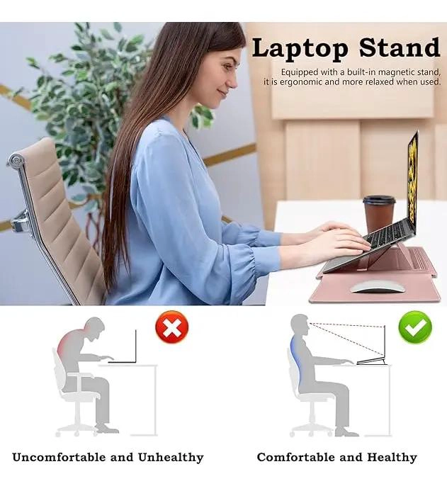 FUNDA SOPORTE UNIVERSAL PARA NOTEBOOK DE 13 A 14 PULGADAS - 3