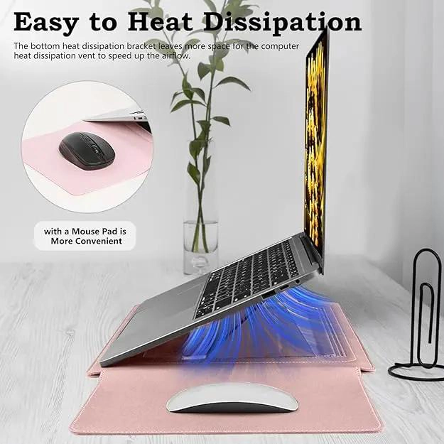 FUNDA SOPORTE UNIVERSAL PARA NOTEBOOK DE 13 A 14 PULGADAS - 4
