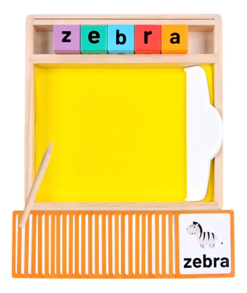 BANDEJA PARA ESCRITURA CON ARENA PARA PRACTICA DE TRAZOS MONTESSORI - 3