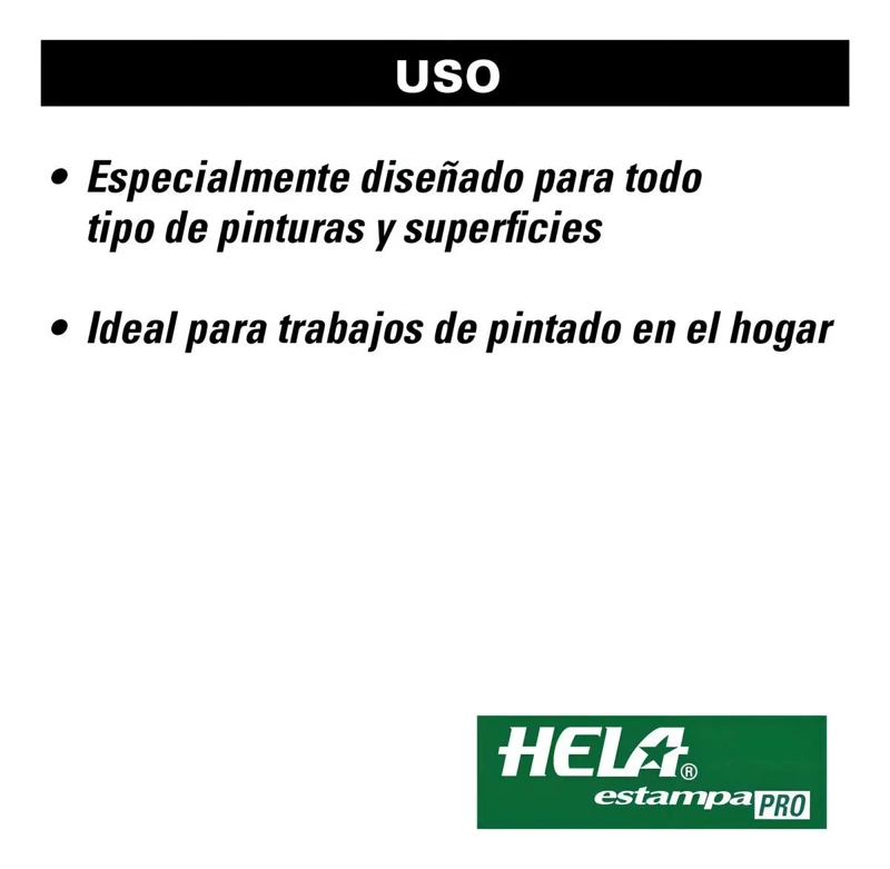SET DE 10 RODILLOS MULTICOLOR PARA PINTAR SUPERFICIES VARIADAS - 4