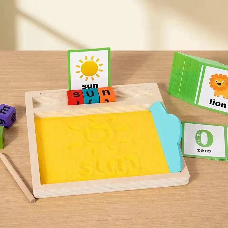 BANDEJA SENSORIAL MONTESSORI PARA ESCRIBIR Y ESTIMULAR HABILIDADES - 2