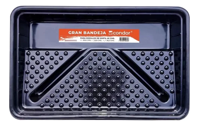 KIT RODILLO GRAN CORTA GOTA CON BANDEJA DE 46 CM PARA PINTURA - 3