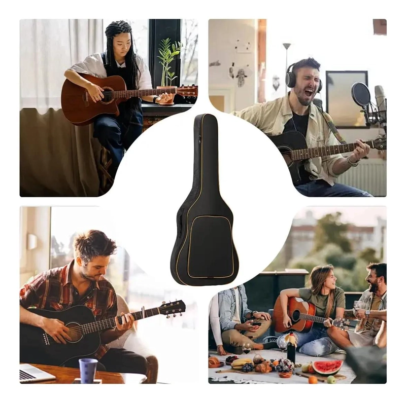 FUNDA IMPERMEABLE PARA GUITARRA DE TELA OXFORD 40-41 PULGADAS - 2